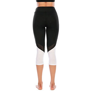 Leggings de Yoga Capri de Cintura Alta Anticelulíticos 3/4 para Mujer con Logotipo y Diseño Personalizados 2026 - ¡En Venta! Servicio OEM - Product Image 4