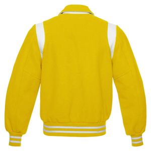 2024 Customizable Stand Collar Hooded <b>Waterproof</b> Thick Wool Varsity <b>Jacket</b> for Unisex Youth/Adults-Streetwear Style - Product Image 2