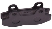 Nouvelles plaquettes de frein avant/arrière Vasus de qualité supérieure pour moto/scooter électrique, hybrides céramique-métallique en acier doux, noires