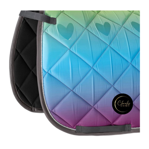 Manta de Silla de Montar Elite Multicolor para Competición, Tela para Silla de Montar Personalizada OEM, Fabricante Mayorista Premium - Product Image 5