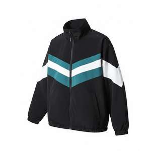 เสื้อแจ็คเก็ตกันลมไนลอน 100% ดีไซน์ใหม่ ขายส่ง คุณภาพสูง พิมพ์ลายแบบซับลิเมชั่น คอตั้ง ซิปหน้า กันน้ำ สำหรับผู้ชาย - Product Image 3