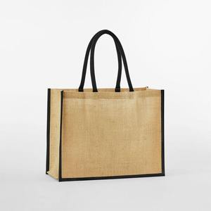 Wholesale Grade Geometric Jute <b>Tote</b> <b>Bag</b> Eco Friendly Stylish Carry <b>Bag</b> for Office <b>Work</b> Daily Essentials Shopping and Commercial - Product Image 1