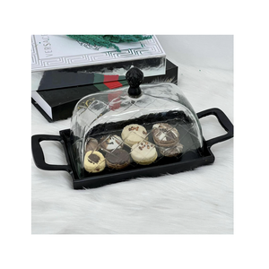 Plateau décoratif en aluminium plaqué or pour fruits, vaisselle de table, plateau de service pour restaurants et hôtels, plateau décoratif pour dîner - Product Image 5