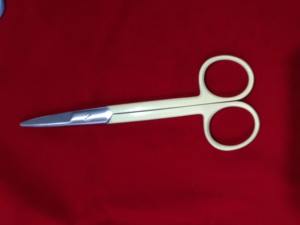 Ciseaux manuels en acier inoxydable de haute qualité, instruments chirurgicaux certifiés pour usage médical, fabricant pakistanais pour hôpitaux - Product Image 3