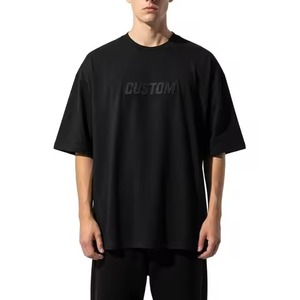 Camiseta Informal para Hombre, 100% Algodón, Marca de Fabricante, Unisex, Logotipo Personalizado, Estilo Urbano, Talla Grande - Product Image 5