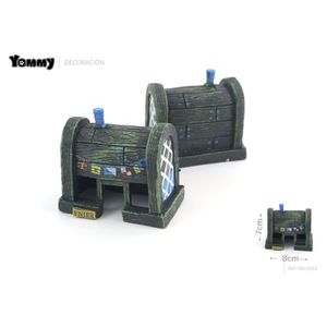 บ้านปูจำลองสำหรับตู้ปลา ยี่ห้อ Yommy ขนาด 7x8 ซม. ของตกแต่งตู้ปลา - Product Image 1