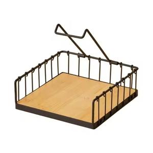 High Quality Modern Durable Metal Napkin Stand & Organizer Stylish <b>Tissue</b> <b>Holder</b> for Dining Table <b>Kitchen</b> Home Office Restaurant - Product Image 5