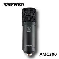 Microphone à condensateur AMC300 pour enregistrement à domicile, podcasting, streaming, chant