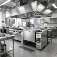 Commerciële inductie kantelpan 80L-300L kookpan kantelbraadpan elektrische braadpan voor restaurant hotel apparatuur
