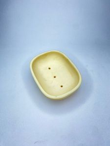 Most Popular Resin Oval Soap Dish Polyresin Matte Luxury Soap Dispenser Tray Set - Product Image 4