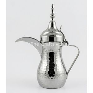 Contemporary Stainless Steel Metal <b>Tea</b> <b>Pot</b> Stylish <b>Tea</b> Kettle for Kitchen Hospitality Banquet and Daily Beverage Service - Product Image 1