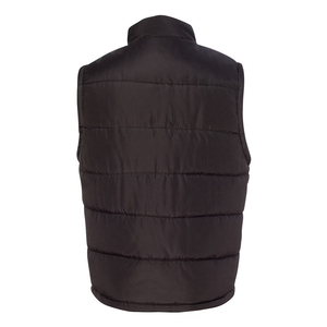Gilet matelassé pour garçons, couleur noire, doudoune à fermeture éclair, trois poches zippées, manteaux épais, gilet matelassé pour hommes - Product Image 2