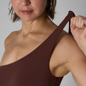 ชุดโยคะฟิตเนส ชุดออกกำลังกาย ชุดกระชับสัดส่วน จั๊มสูท รอมเปอร์ จั๊มสูทผู้หญิง ชุดโยคะเซ็กซี่ บอดี้สูท เปิดหลัง ไร้แขน - Product Image 1