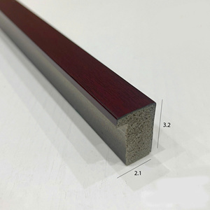 Moldura de Poliestireno PS de Estilo Contemporáneo para Marcos de Fotos, con Acabado de Madera, Minimalista, Borde Ancho, Fabricante OEM de Marcos de Fotos Personalizados - Product Image 6