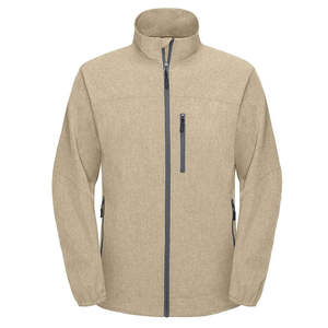 Global Industry Softshell Jacket Custom Design Winter <b>Work</b> Wear Men's Windproof Waterproof <b>Fleece</b> Lined Stand Collar Hooded Zip - Product Image 6