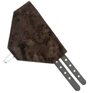 Correas ajustables para tobillos de piel de oveja con forro suave, hebillas resistentes, 4.5 cm de ancho, detección de aguja - Product Image 5