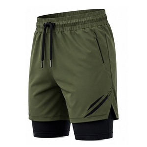 Shorts de plage pour hommes personnalisés, poches imperméables, séchage rapide, maillots de bain légers, vêtements de sport d'été, fournisseur OEM de vêtements de sport pour hommes - Product Image 4