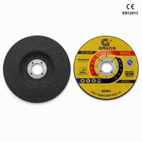 Meule de meulage Gracs 6 pouces 150 mm x 6 mm x 22 mm |   Fabrication d'acier de haute qualité |   Disque de papier/emballage certifié EN12413 pour l'élimination des métaux lourds