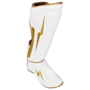 Best Selling MMA Leg Protector Muay Thai <b>Kickboxing</b> <b>Shin</b> <b>Pads</b> – Premium Leather <b>Shin</b> Guards for MMA Training - Product Image 5