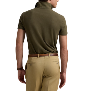 Chemises polo pour hommes, couleur unie, tissu de haute qualité, décontractées, à porter au quotidien, manches courtes, pour occasions formelles ou de golf - Product Image 3
