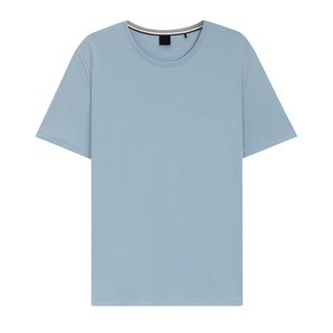 <b>Mens</b> Cotton Knitted Pyjama <b>Set</b> Embroidered Logo Lightweight Premium Two-Piece Sleeveless Breathable Quick Dry Sleepwear ODM OEM - Product Image 5