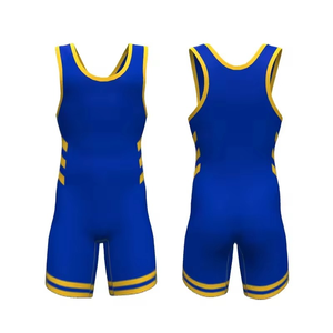 Traje de Poliéster Personalizado Unisex para Lucha Libre y Levantamiento de Pesas, con Estampado por Sublimación Vintage, para Hombres y Mujeres, Talla Adulto - Product Image 4