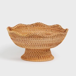 Bol en rotin sophistiqué, bol décoratif pour fruits, bol de service en osier, centre de table rustique, parfait pour la décoration de la cuisine et de la maison - Product Image 3