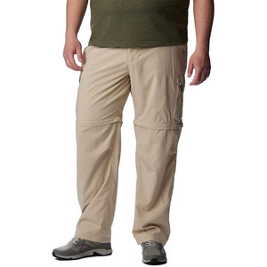 Pantalones de mezcla de algodón suave con cremallera convertible, de calidad duradera, ligeros, transpirables, de corte relajado, estilo moderno y urbano. - Product Image 6