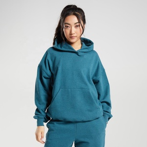 Robe pull à capuche pour femme OEM, hiver, manches longues, 100% coton, tissu tricoté léger, uni, écologique, brodé - Product Image 1