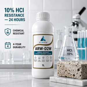 Revêtement imperméabilisant à base d'eau ECOWAY ARW-D2W, 1L, pour béton, marbre, pierre, surfaces minérales poreuses - Product Image 5