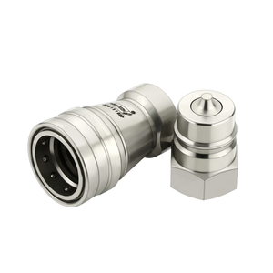 Raccord hydraulique rapide femelle en acier au carbone ISO 7241 B, résistant à la corrosion, connecteur agricole - Product Image 2