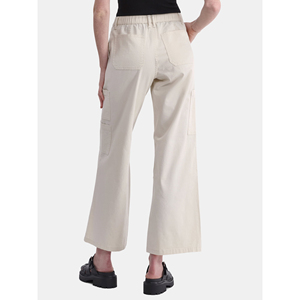 Pantalones vaqueros de mujer OEM vintage de pierna ancha, de talle alto, de mezclilla elástica, al por mayor - Product Image 4
