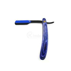 Rasoir droit avec manche en bois d'olivier, outil de rasage professionnel pour barbier, shavette manuelle, fournisseur OEM ODM - Product Image 3