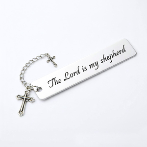 Marcapáginas Personalizados de Zinc Chapados en Oro Baratos con Impresión de Serigrafía - Lindos Regalos Religiosos para Iglesias - Product Image 3