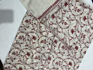 Écharpes en laine pour hommes brodées à la main à pois, châles d'hiver doux, étoles chaudes à motifs floraux, formelles et décontractées, idéales pour cadeaux, vente en gros - Product Image 4