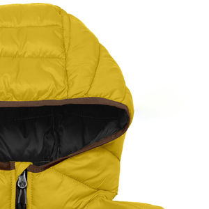 Prix d'usine OEM – Manteau matelassé chauffant personnalisé pour femme, écologique, avec doublure en nylon, imperméable et respirant, style décontracté - Product Image 3