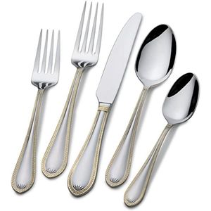 Ensemble de couverts de luxe en or, acier inoxydable 18/10, ensemble de vaisselle royale, fourchette, cuillère, couteau plaqués or pour hôtel, mariage - Product Image 6