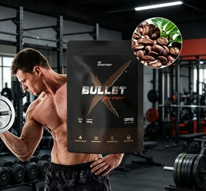 Hot Sale Premium Arabica <b>Instant</b> <b>Coffee</b> OEM ODM Bullet X Energy Boost <b>Coffee</b> MCT Oil Sports Slimming Supplement Bitter Taste - Product Image 1