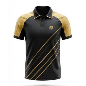 Latest Design Eco-Friendly <b>Cricket</b> <b>Shirt</b> with Short Sleeve Quick Dry & Breathable Fabric for Team Activities - Product Image 1