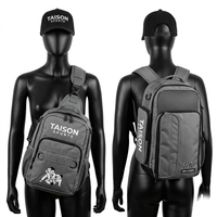 Mochila Deportiva Premium de Poliéster 600 GSM para BJJ, Verde Neón con Panel Negro, Logotipo Personalizado, Equipo de Entrenamiento
