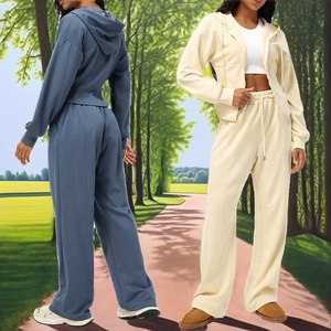 Survêtements de jogging pour femmes, survêtement à manches longues, vêtements de sport, tenues de sport pour femmes adultes, hiver - Product Image 5