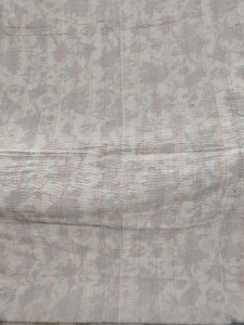 Handmade Kantha Quilt Reversible Cotton Blanket grey fabric print Multi Color <b>Bedspread</b> Home Decor Gift for Her - Product Image 5