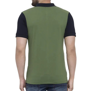 Polos de punto bordados personalizados de alta calidad para hombre, precio al por mayor, polos antiarrugas hechos a medida para adultos. - Product Image 2