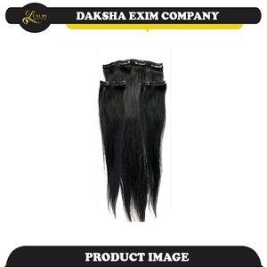 Premium Indian Remy Straight Style Raw Temple Extensiones de trama de cabello humano blanqueado-¡Económico! - Product Image 3