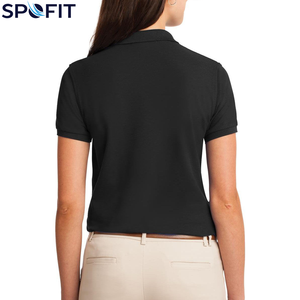 Camisetas Polo de Estilo Clásico para Mujer, Poliéster/Algodón, Camiseta Polo de Alta Calidad, Nuevo Diseño, Camisetas Polo Personalizadas para Mujer - Product Image 3