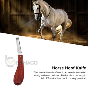 Outils vétérinaires et pour animaux : Couteau à sabots étroit double face à prix abordable - Product Image 3