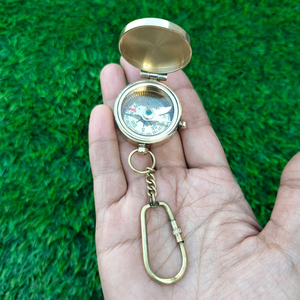 Premium Brass Key <b>Chain</b> Handmade Metal Keyring Decorative Vintage Key Holder Gift Accessory Custom Brass Keychain - Product Image 3
