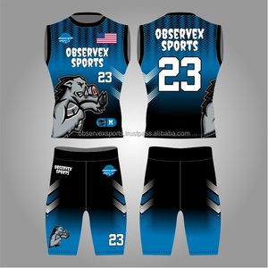 Uniformes de fútbol 7v7 con diseño de club, uniformes de fútbol 7 contra 7, camiseta de compresión para flag football. - Product Image 1