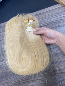 Extensiones de Cabello Humano con Queratina Pre-Adherida, Punta Plana Mini, Doble Trama, Personalizadas, Color Claro, para Venta al por Mayor en Salones - Product Image 2