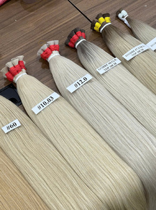 Extensiones de Cabello Humano Virgen Remy Vietnamita 100% al por Mayor, Liso Sedoso, Cutícula Completa Alineada, Todos los Colores, Teñible, Listo para Enviar - Product Image 1